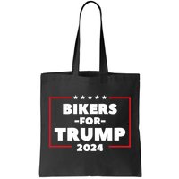 Bikers For Trump 2024 Tote Bag