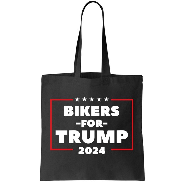 Bikers For Trump 2024 Tote Bag