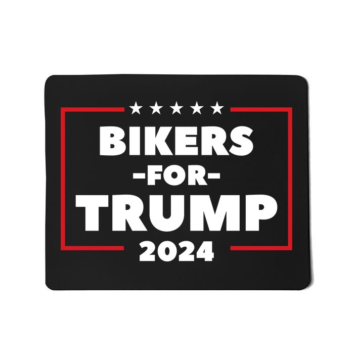 Bikers For Trump 2024 Mousepad