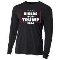 Bikers For Trump 2024 Cooling Performance Long Sleeve Crew