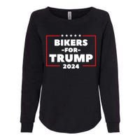 Bikers For Trump 2024 Womens California Wash Sweatshirt