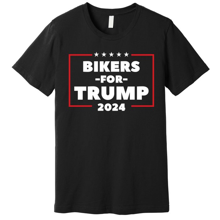 Bikers For Trump 2024 Premium T-Shirt