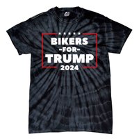 Bikers For Trump 2024 Tie-Dye T-Shirt