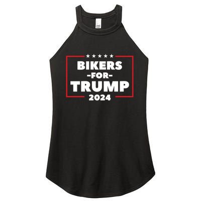 Bikers For Trump 2024 Women's Perfect Tri Rocker Tank