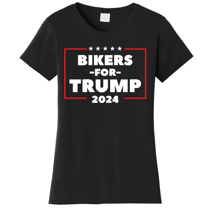 Bikers For Trump 2024 Women's T-Shirt