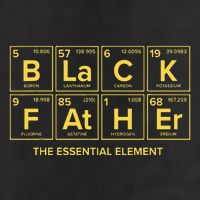 Black Father The Essential Element Dad Chemistry Science Cool Comfort Performance Bucket Hat