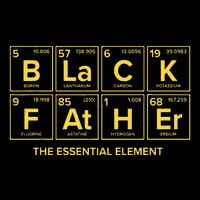 Black Father The Essential Element Dad Chemistry Science Mesh Reversible Basketball Jersey Tank