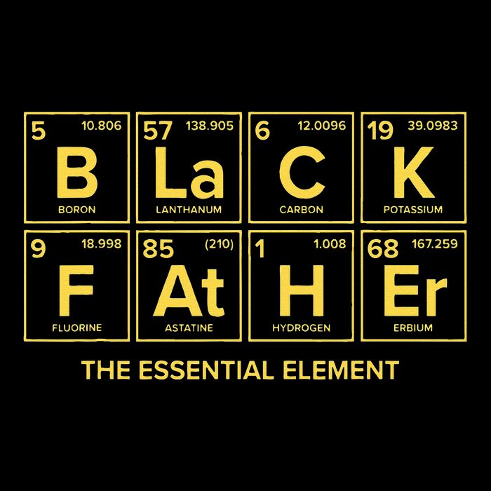 Black Father The Essential Element Dad Chemistry Science Cooling Performance Long Sleeve Crew