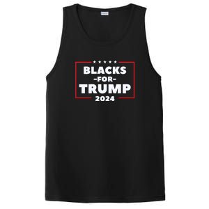 Blacks For Trump 2024 | Black Voices For Trump PosiCharge Competitor Tank