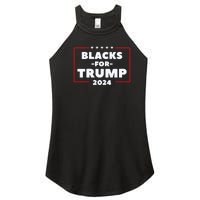 Blacks For Trump 2024 | Black Voices For Trump Women's Perfect Tri Rocker Tank