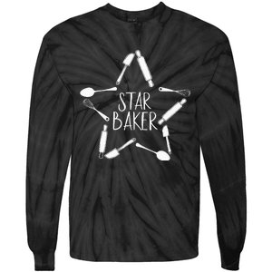 Baker For The Baking Fan Tie-Dye Long Sleeve Shirt