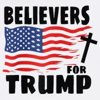 Believers For Trump Christians For Trump 2024 Raglan Toddler T-Shirt