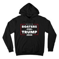 Boaters For Trump 2024 Hoodie