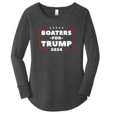 Boaters For Trump 2024 Women's Perfect Tri Tunic Long Sleeve Shirt