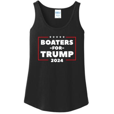 Boaters For Trump 2024 Ladies Essential Tank