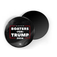 Boaters For Trump 2024 Magnet