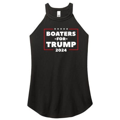 Boaters For Trump 2024 Women's Perfect Tri Rocker Tank