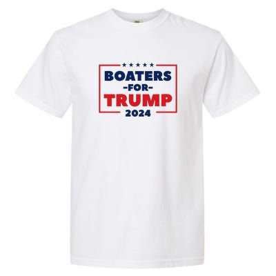 Boaters For Trump 2024 Garment-Dyed Heavyweight T-Shirt