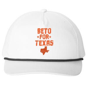 Beto For Texas Snapback Five-Panel Rope Hat