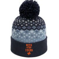 Beto For Texas The Baniff Cuffed Pom Beanie