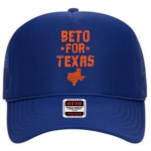 Beto For Texas High Crown Mesh Back Trucker Hat