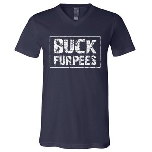 Buck Furpees T Funny Workout Gym Birthday Gifts For M V-Neck T-Shirt