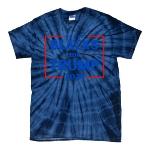 Blacks For Trump 2024 Donald Trump 2024 Tie-Dye T-Shirt