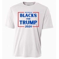 Blacks For Trump 2024 Donald Trump 2024 Cooling Performance Crew T-Shirt