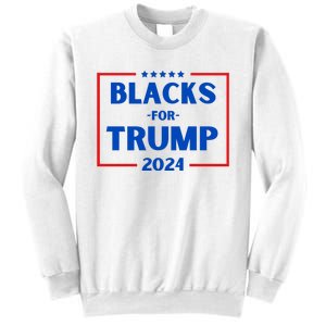 Blacks For Trump 2024 Donald Trump 2024 Sweatshirt