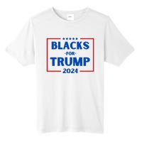 Blacks For Trump 2024 Donald Trump 2024 Tall Fusion ChromaSoft Performance T-Shirt