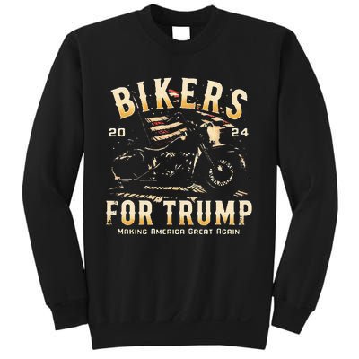 Biker For Trump 2024 Sweatshirt