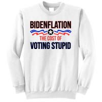 Biden Flation The Cost Of Voting Stupid Sweatshirt