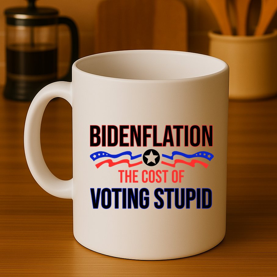 Biden Flation The Cost Of Voting Stupid Mug
