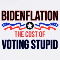 Biden Flation The Cost Of Voting Stupid Poster