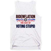 Biden Flation The Cost Of Voting Stupid Tank Top