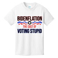 Biden Flation The Cost Of Voting Stupid Kids T-Shirt