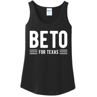 Beto For Texas Beto O'Rourke For Governor Of Texas Ladies Essential Tank