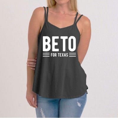 Beto For Texas Beto O'Rourke For Governor Of Texas Women's Strappy Tank