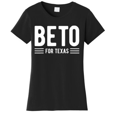 Beto For Texas Beto O'Rourke For Governor Of Texas Women's T-Shirt