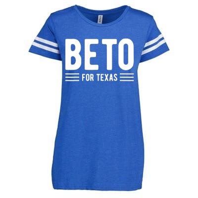 Beto For Texas Beto O'Rourke For Governor Of Texas Enza Ladies Jersey Football T-Shirt