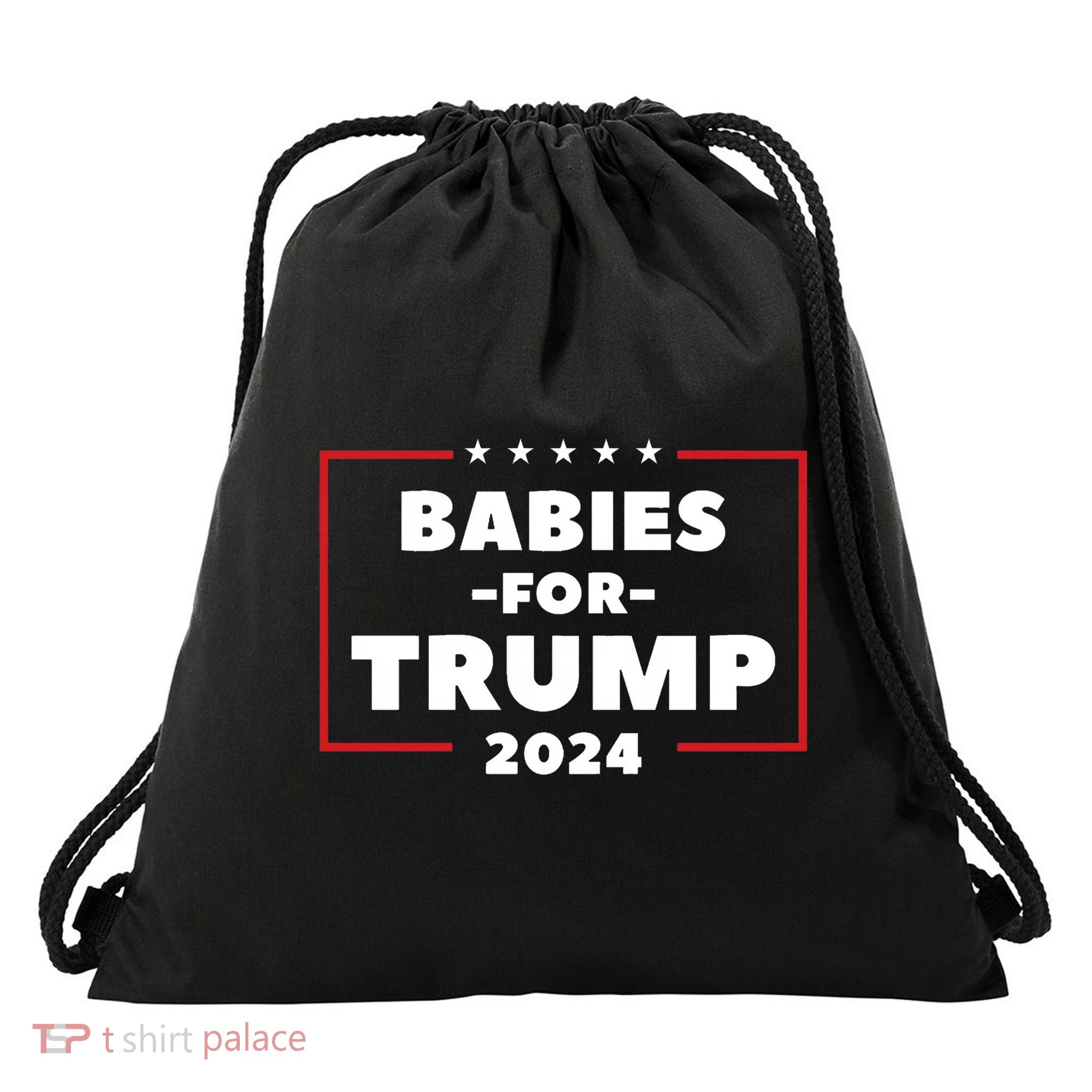 Babies For Trump 2024 Drawstring Bag