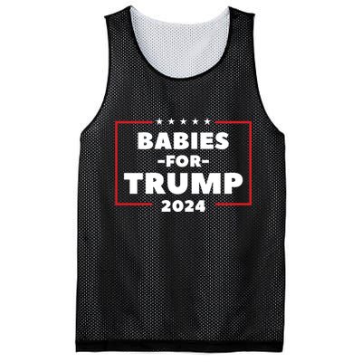 Babies For Trump 2024 Mesh Reversible Basketball Jersey Tank