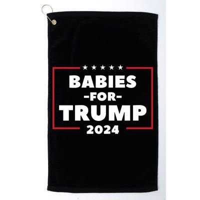 Babies For Trump 2024 Golf Towel