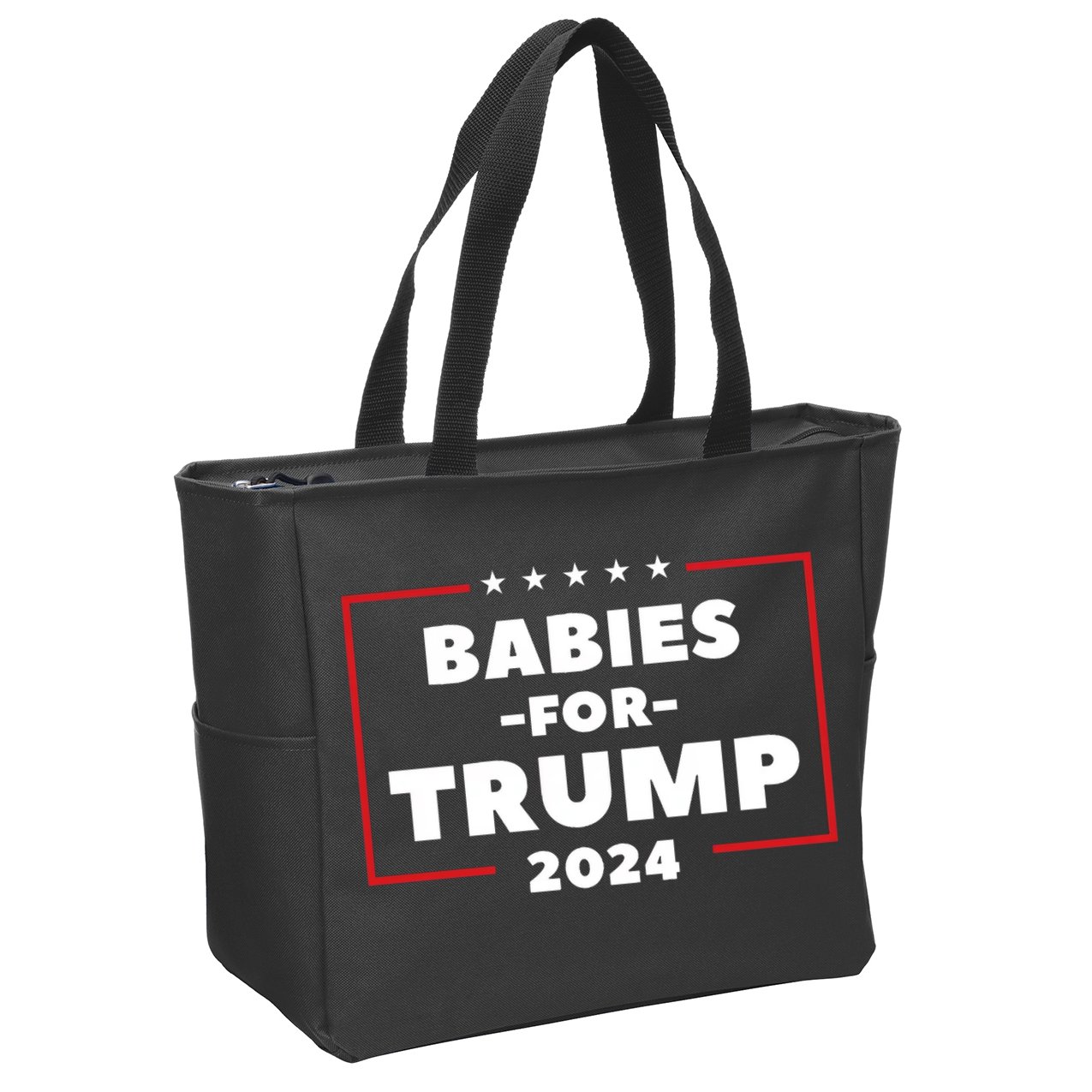 Babies For Trump 2024 Zip Tote Bag