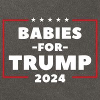 Babies For Trump 2024 Cotton Canvas Backpack