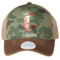 Biden Flation The Cost Of Stupid Voting Gas Funny Legacy Tie Dye Trucker Hat