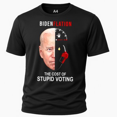 Biden Flation The Cost Of Stupid Voting Gas Funny Performance Shirt