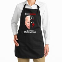 Biden Flation The Cost Of Stupid Voting Gas Funny Apron