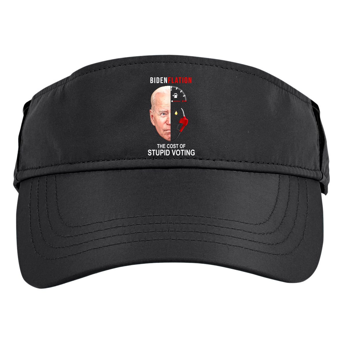 Biden Flation The Cost Of Stupid Voting Gas Funny Adult Drive Performance Visor