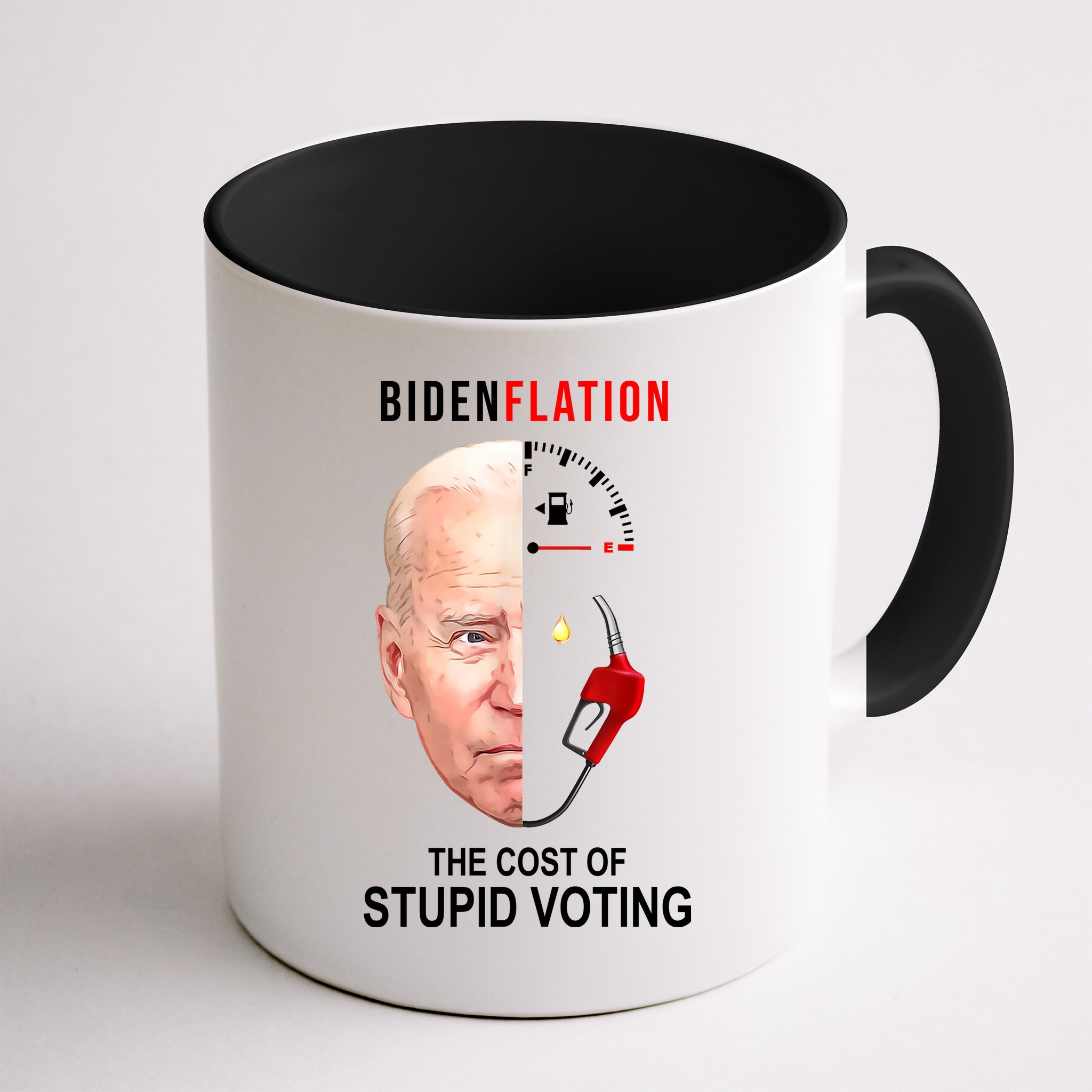 Biden Flation The Cost Of Stupid Voting Gas Funny Mug